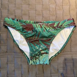 Green Aronik Swim brief